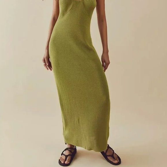 Free People Honey Sweater Midi in Sicilian Combo - Picture 4 of 13